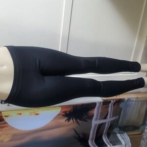 Express shiny stretch black leggings Pants Size S